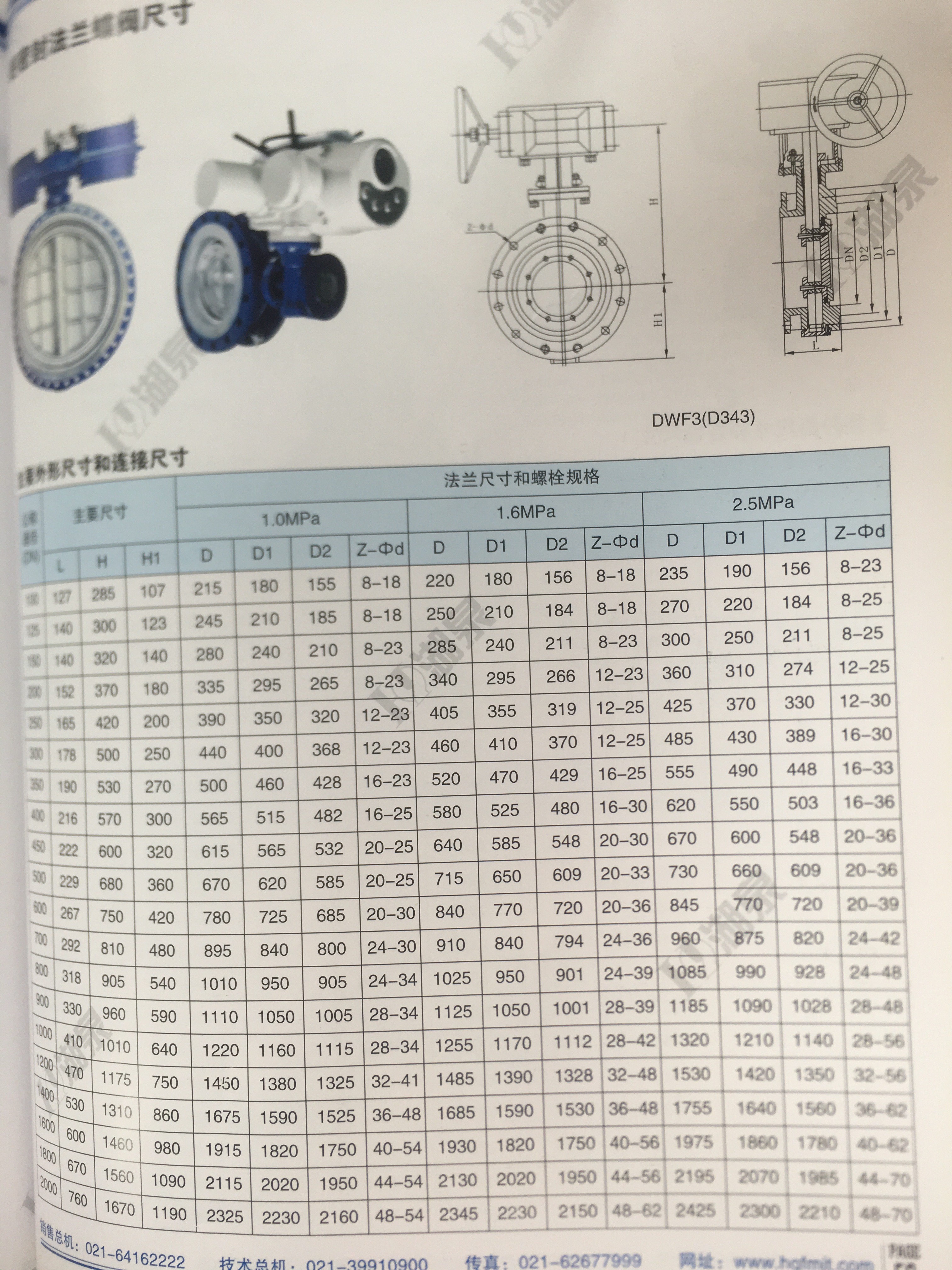 電動蝶閥